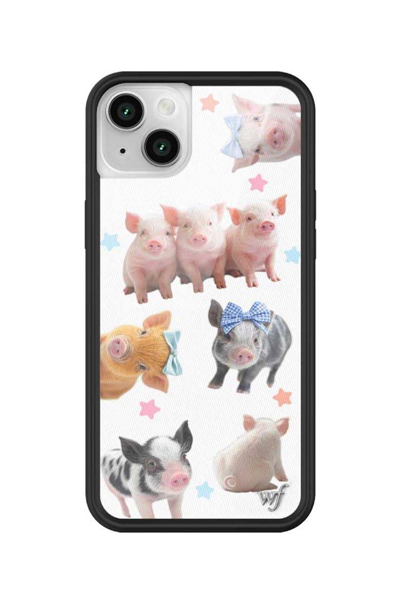 Little Piggies iPhone Case, Alternate, color, White