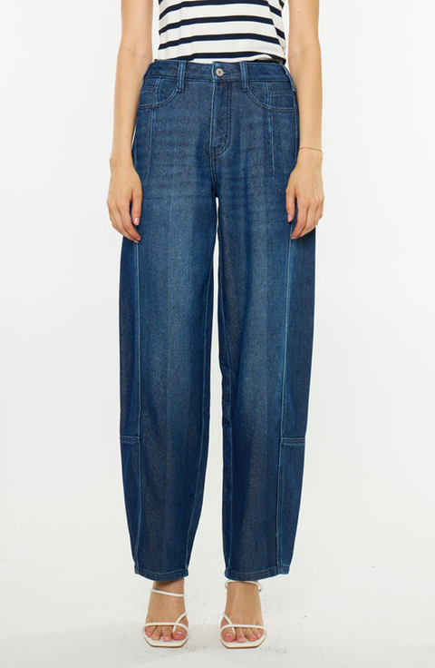 Kira Low Slung Horseshoe Jeans