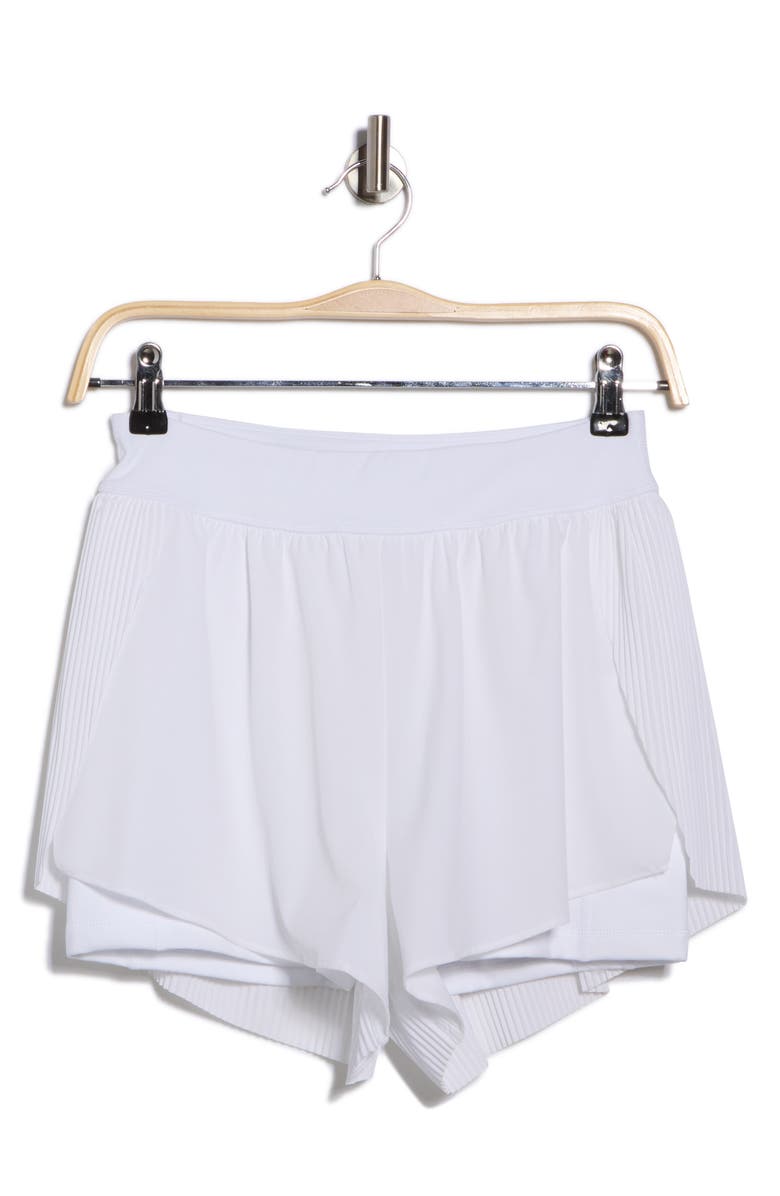 90 DEGREE BY REFLEX Lightstreme 2-in-1 Hybrid Shorts, Alternate, color, White