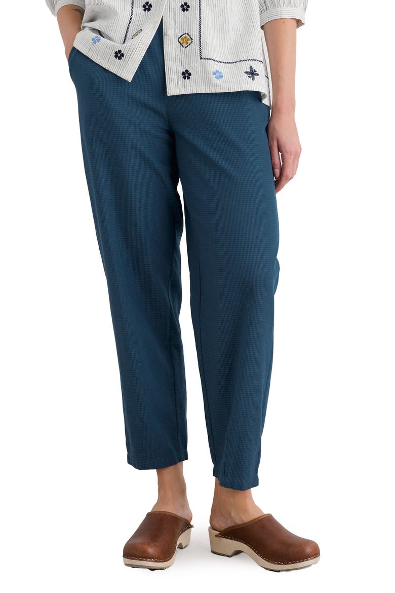 Vow Cave Organic Cotton Crop Tapered Pants, Main, color, FOREST GARDEN NIGHT