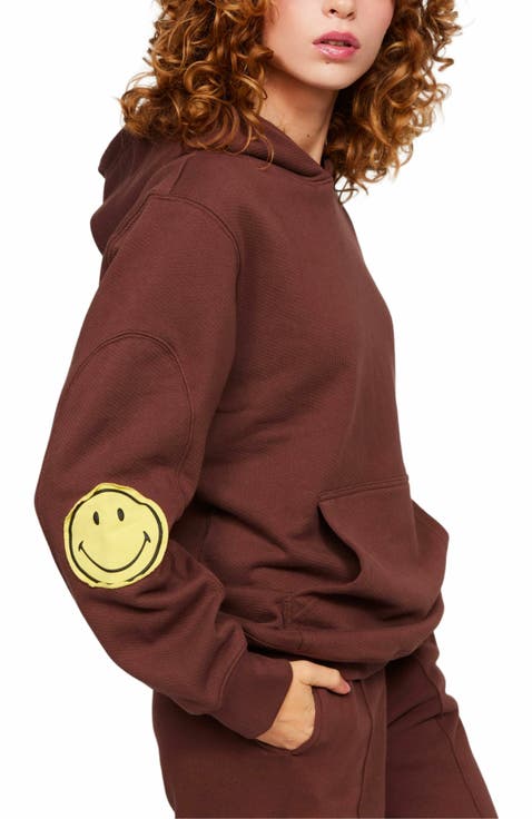 SMILEY OVERSIZED HOODIE