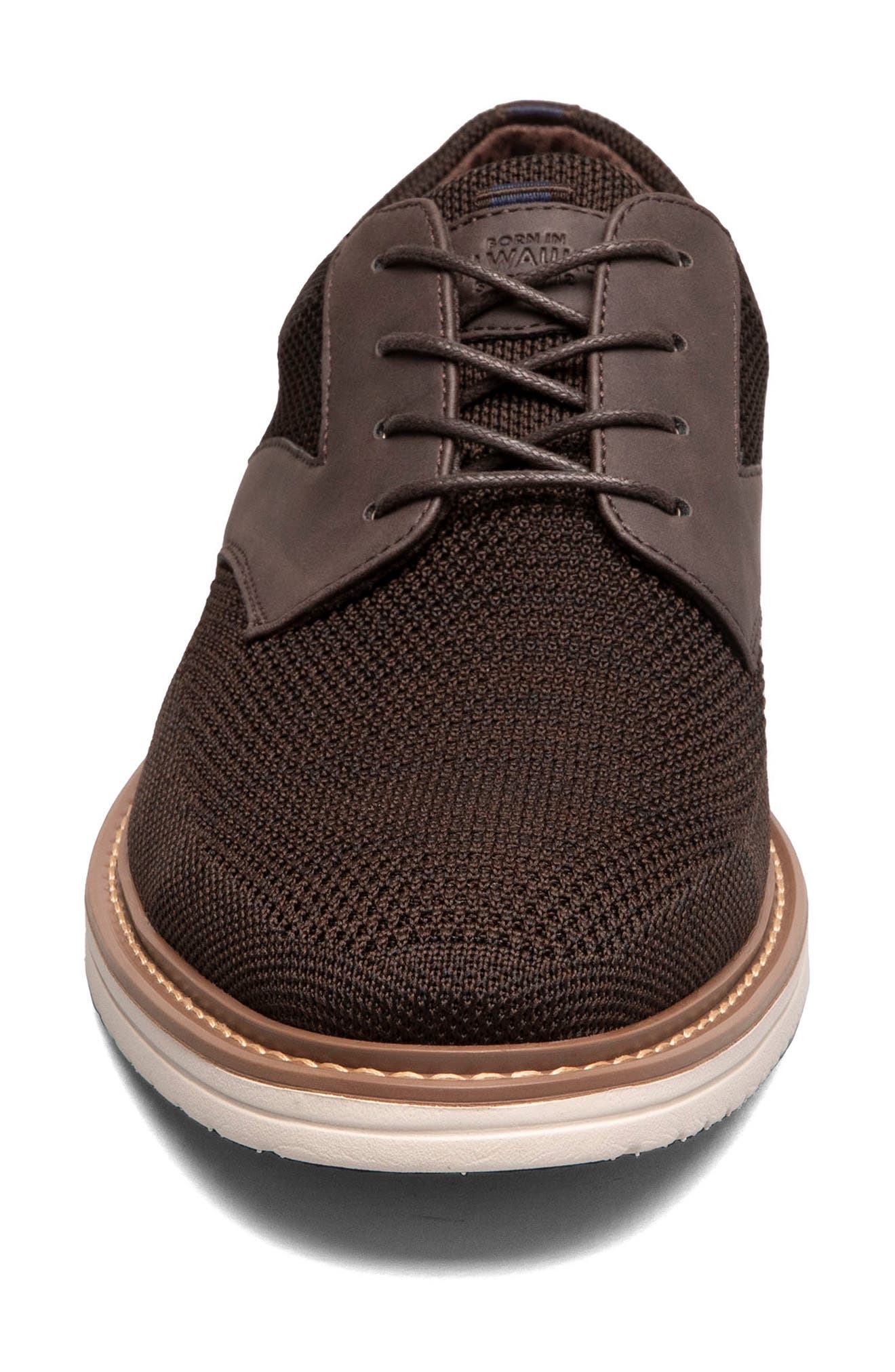 NUNN BUSH Griff Plain Toe Derby, Alternate, color, Brown Multi