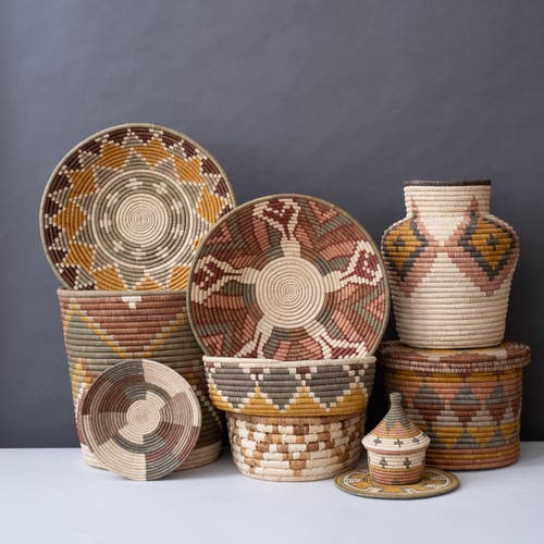 Maadili Collective Quilt Garden Basket