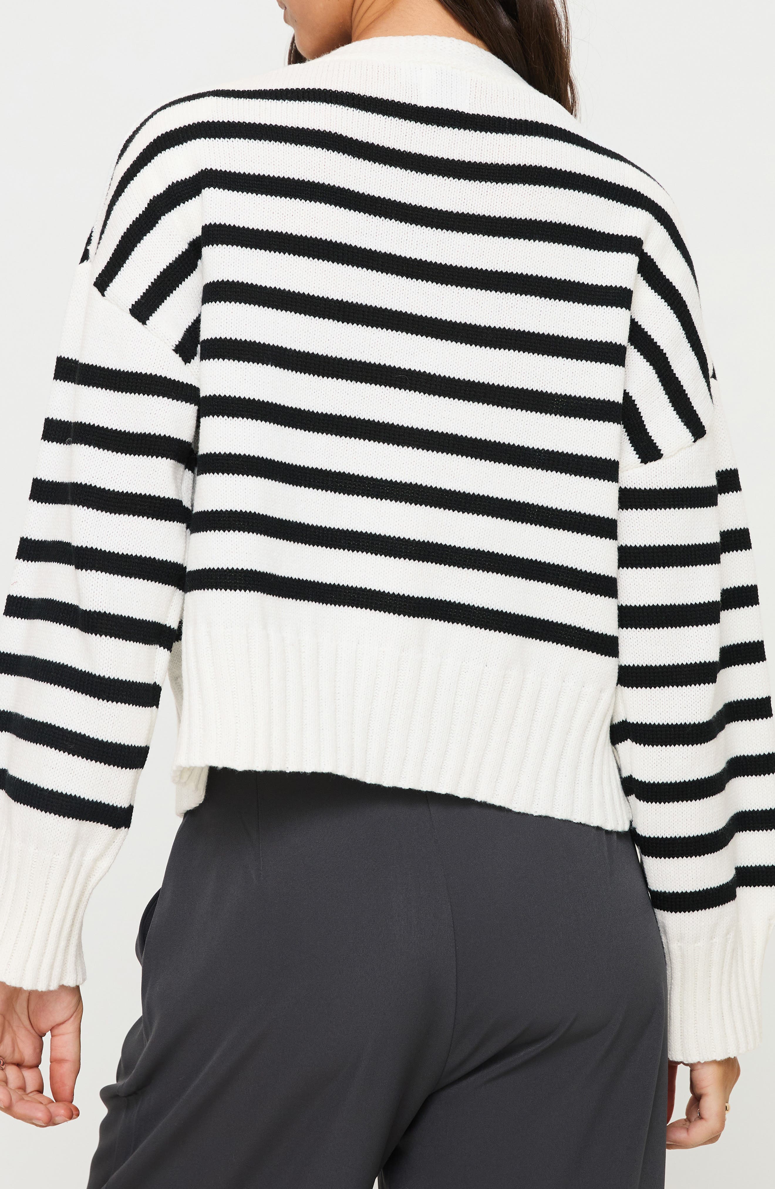 Karlson Stripe Cardigan - image 2