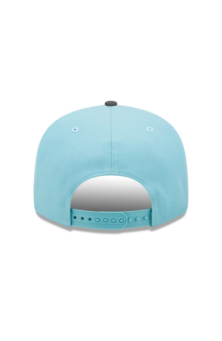 New Era Men's New Era Light Blue/Charcoal Arizona Diamondbacks Color Pack Two-Tone 9FIFTY Snapback Hat, Alternate, color,