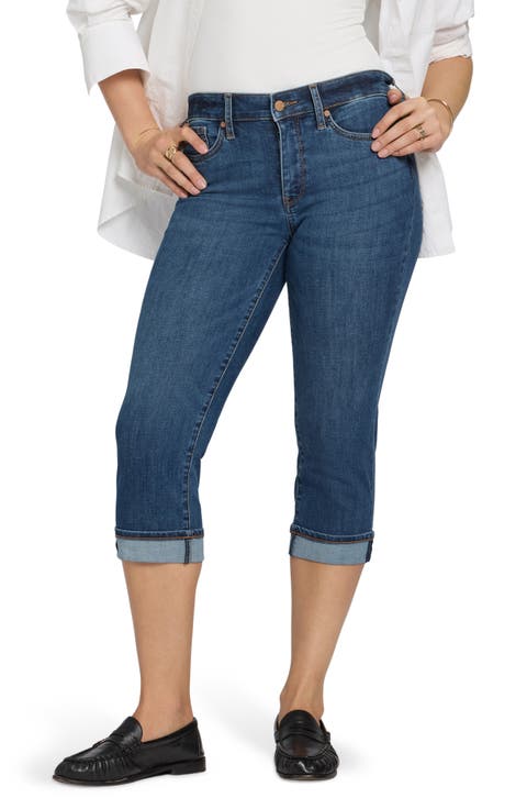 Marilyn Cool Embrace Straight Crop Jeans (Regular & Petite)