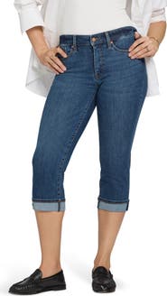 NYDJ Marilyn Cool Embrace Straight Crop Jeans