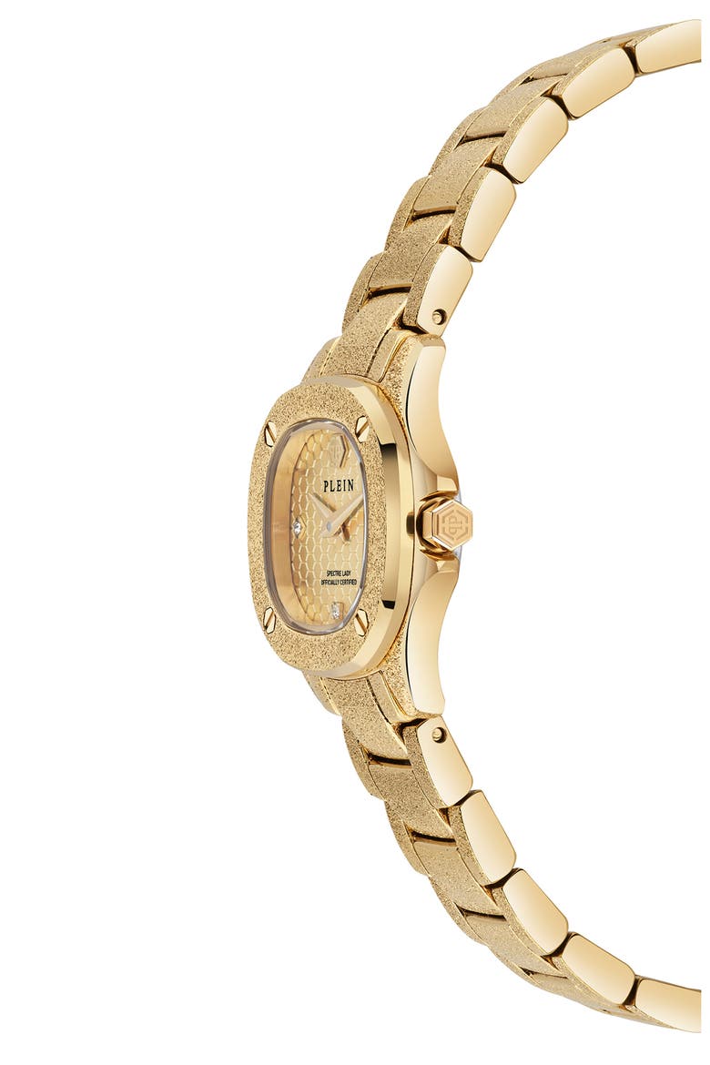 $pectre Bracelet Watch, 23mm, Alternate, color, IP YELLOW GOLD