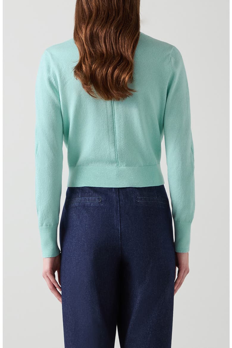 Metallic Cardigan, Alternate, color, PALE MINT