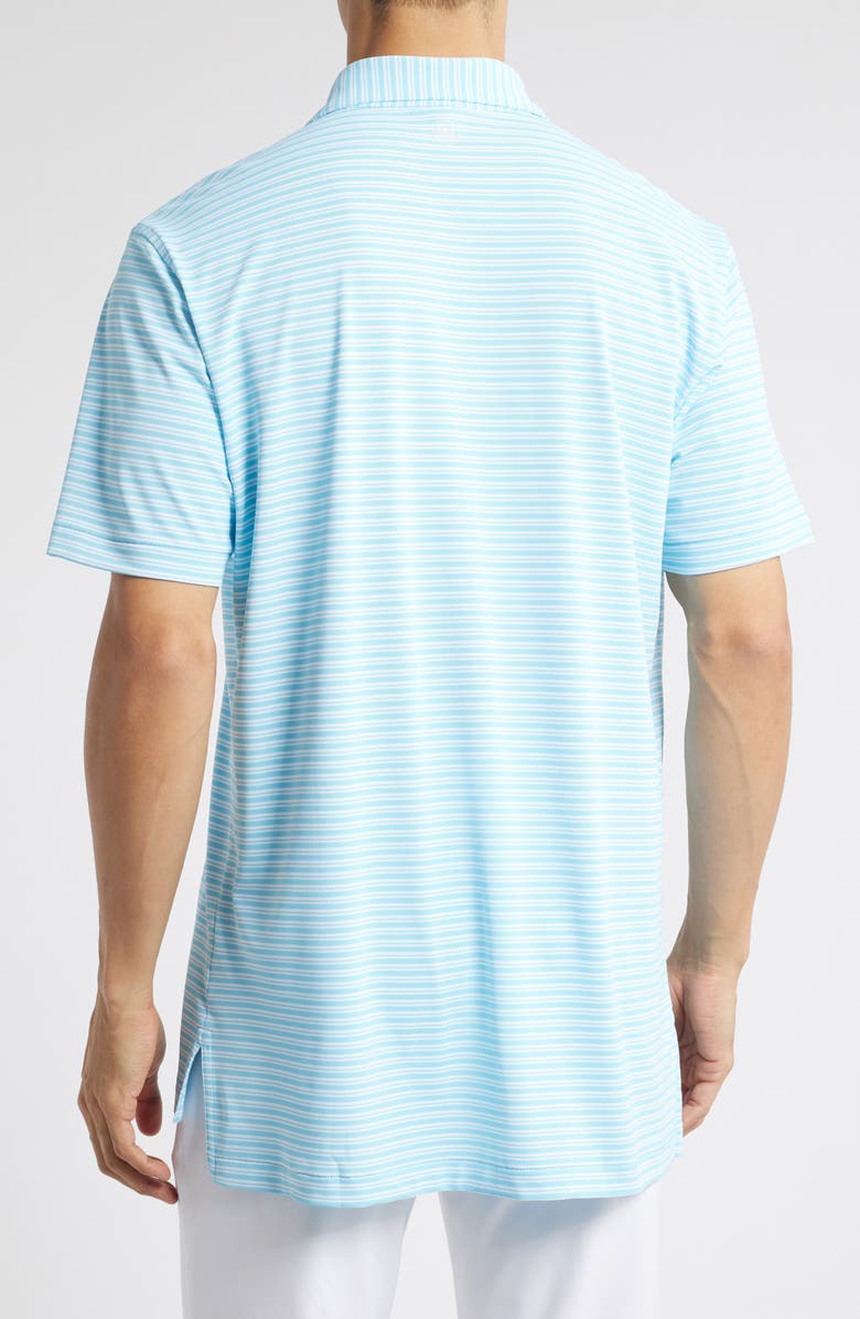 Peter Millar Dellroy Performance Mesh Polo, Alternate, color, Maya Blue