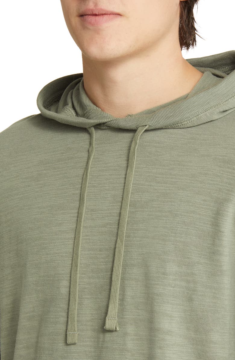 Faherty Sunwashed Organic Cotton Slub Hoodie, Alternate, color,