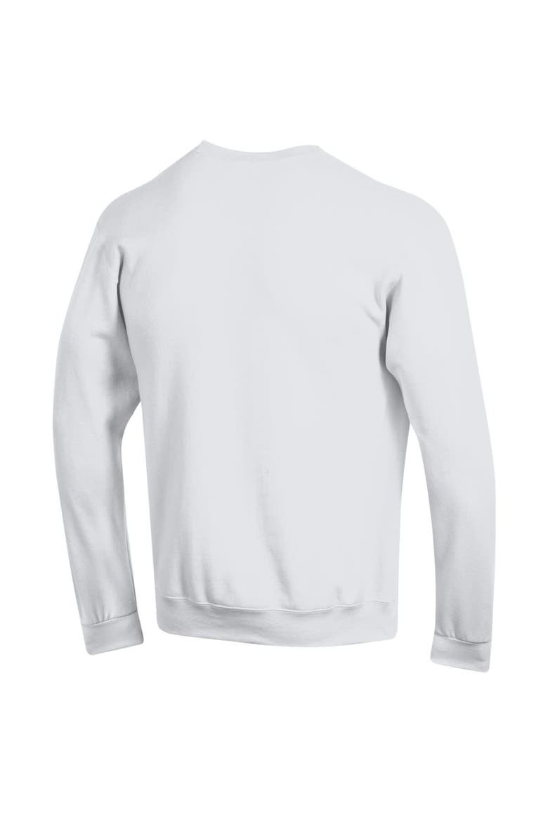Men's Champion  White Colorado Buffaloes Arch Over Logo Pullover Sweatshirt, Alternate, color, White