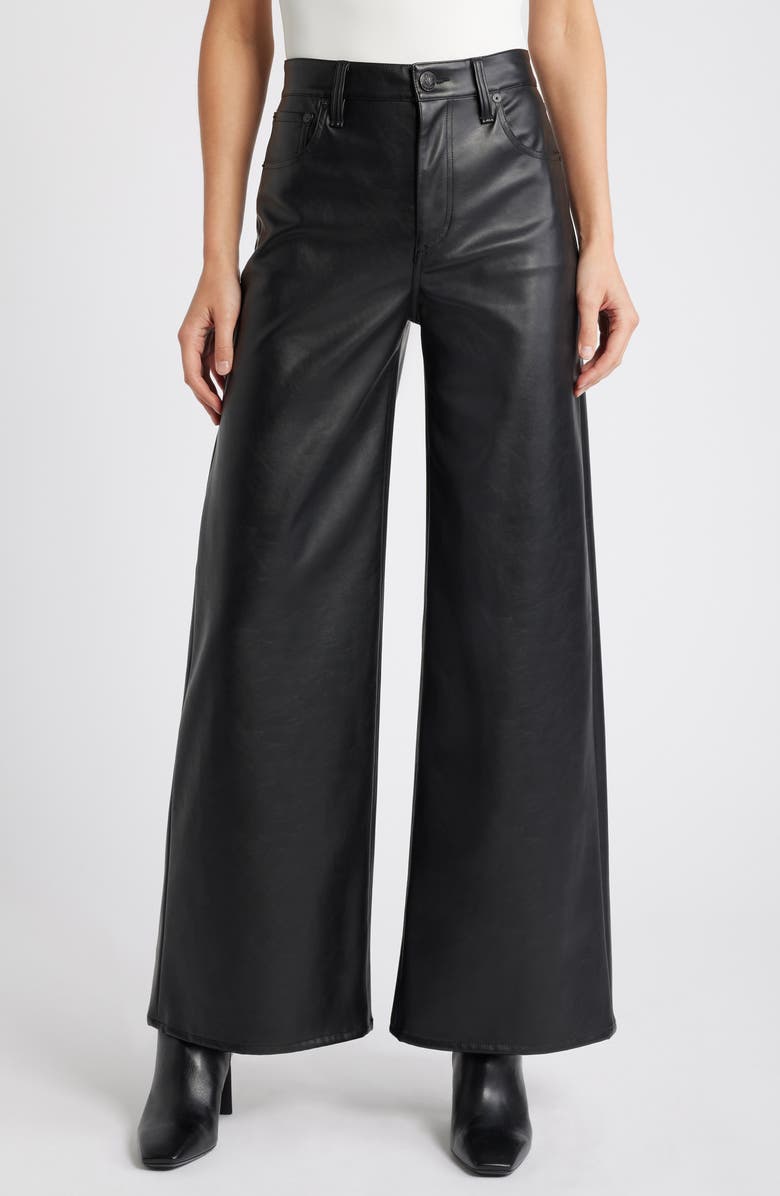 rag & bone Sofie Ankle Faux Leather Pants, Main, color, 