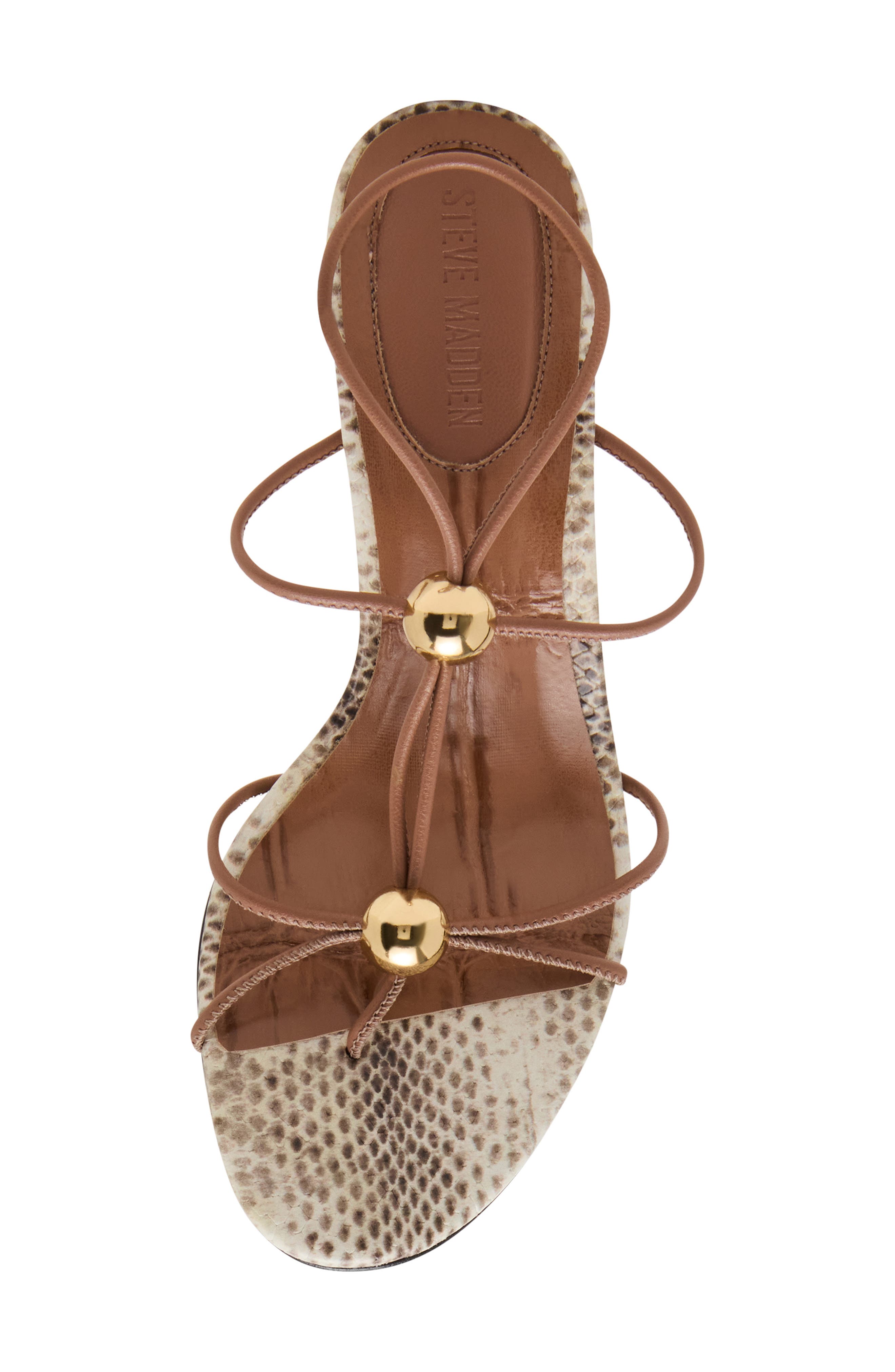 Ramos Strappy Sandal, Alternate, color, NATURAL SNAKE