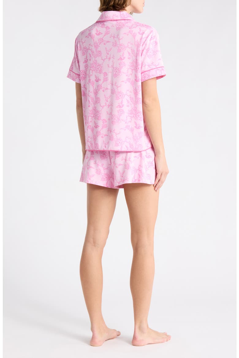 Quiet Night Pajamas, Alternate, color, BAJA PINK HUMMINGBIRDS