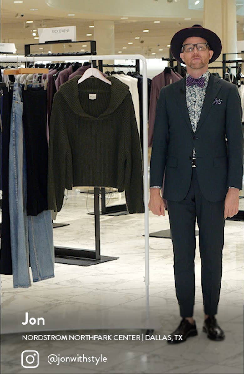 Raisa Ribbed Cashmere Sweater, sales video thumbnail