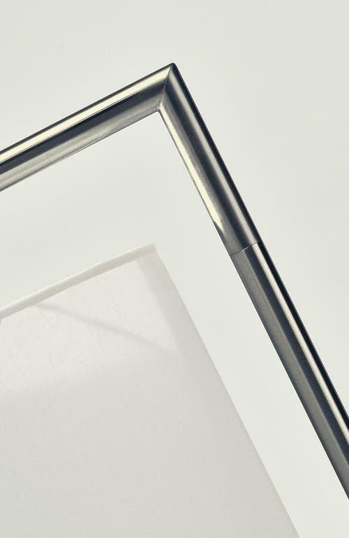 Brightech Montage Nickel Led Modern Floor Lamp In Silver
