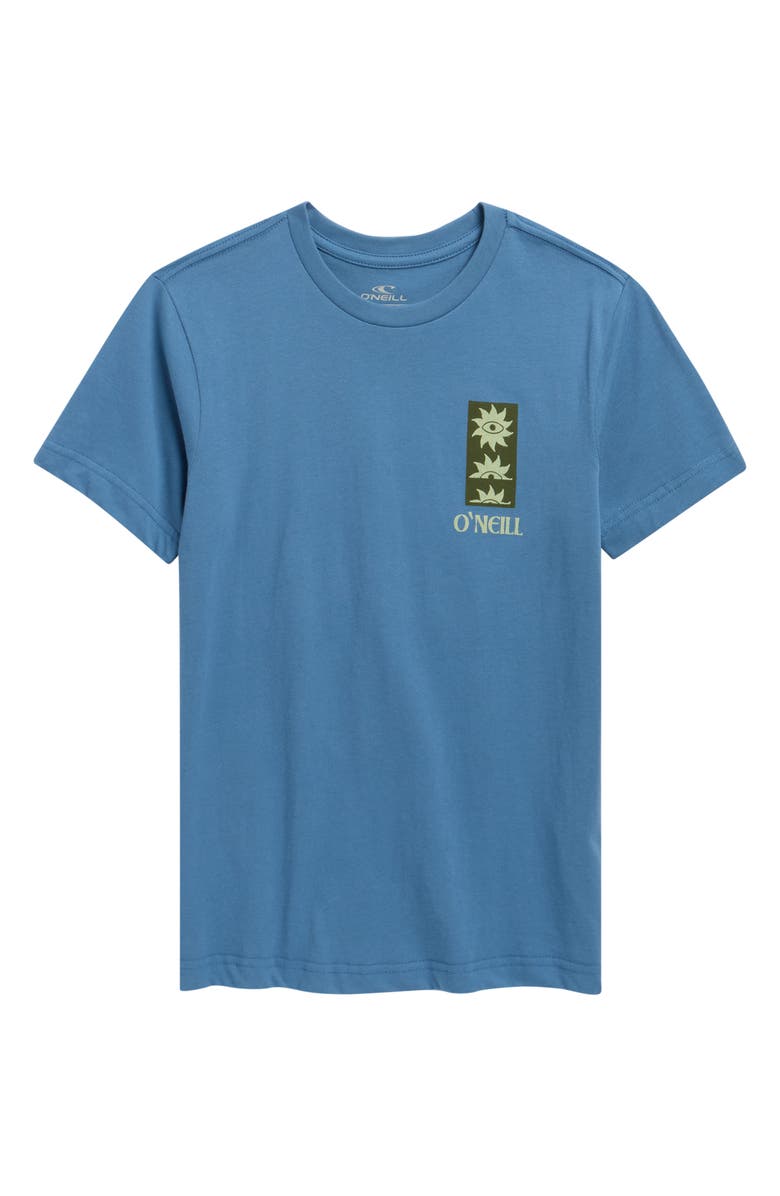 O'Neill Kids' Elsinore Cotton Graphic T-Shirt, Main, color, Captains Blue