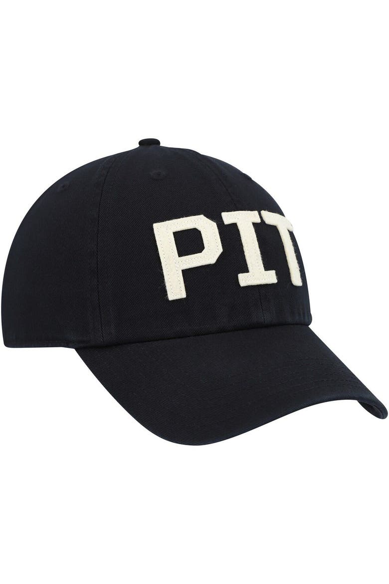 Women's '47 Black Pittsburgh Steelers Finley Clean Up Adjustable Hat, Alternate, color, Black
