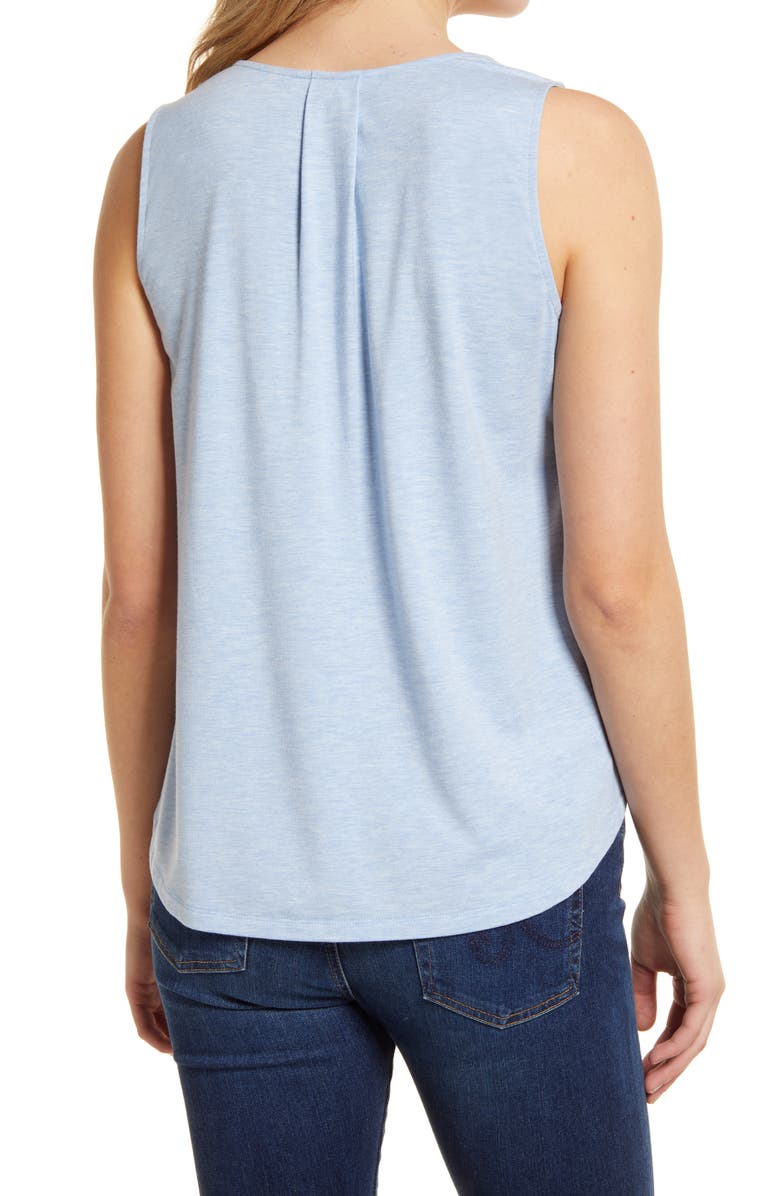 Tommy Bahama Kauai Box Pleat Tank, Alternate, color, Light Sky