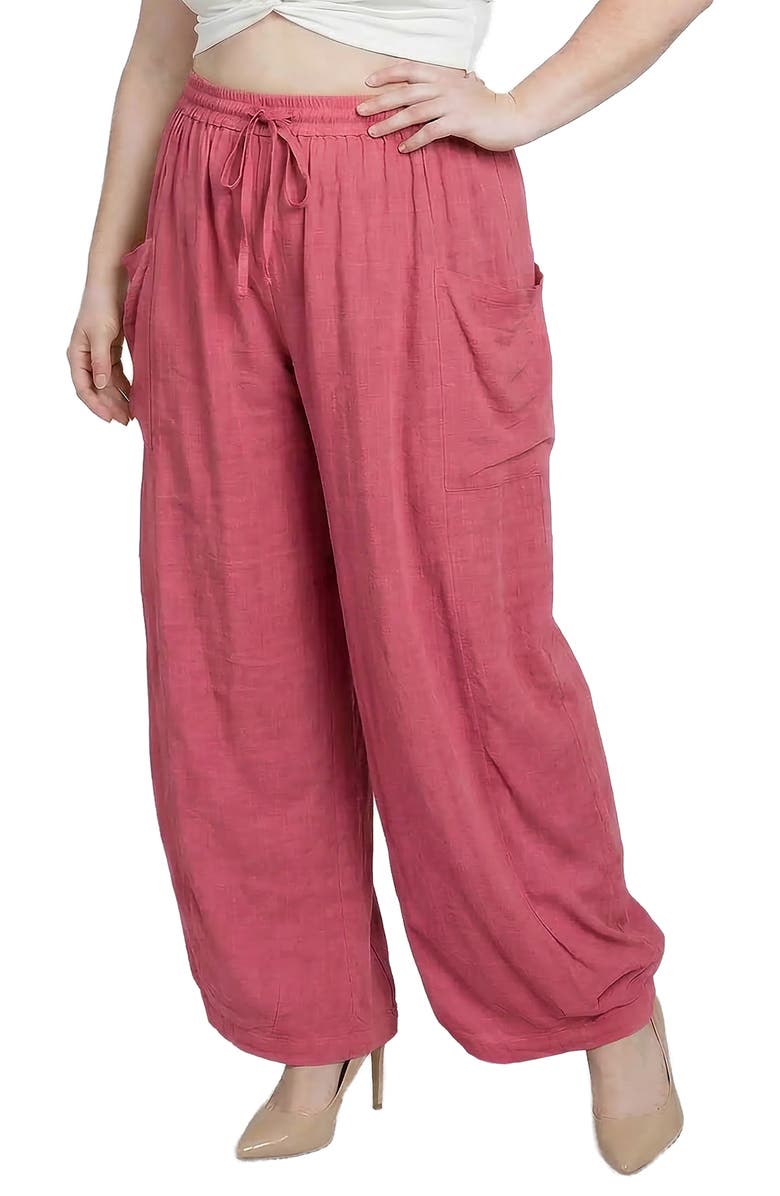 Standards & Practices Shantung Harem Pants, Alternate, color, 