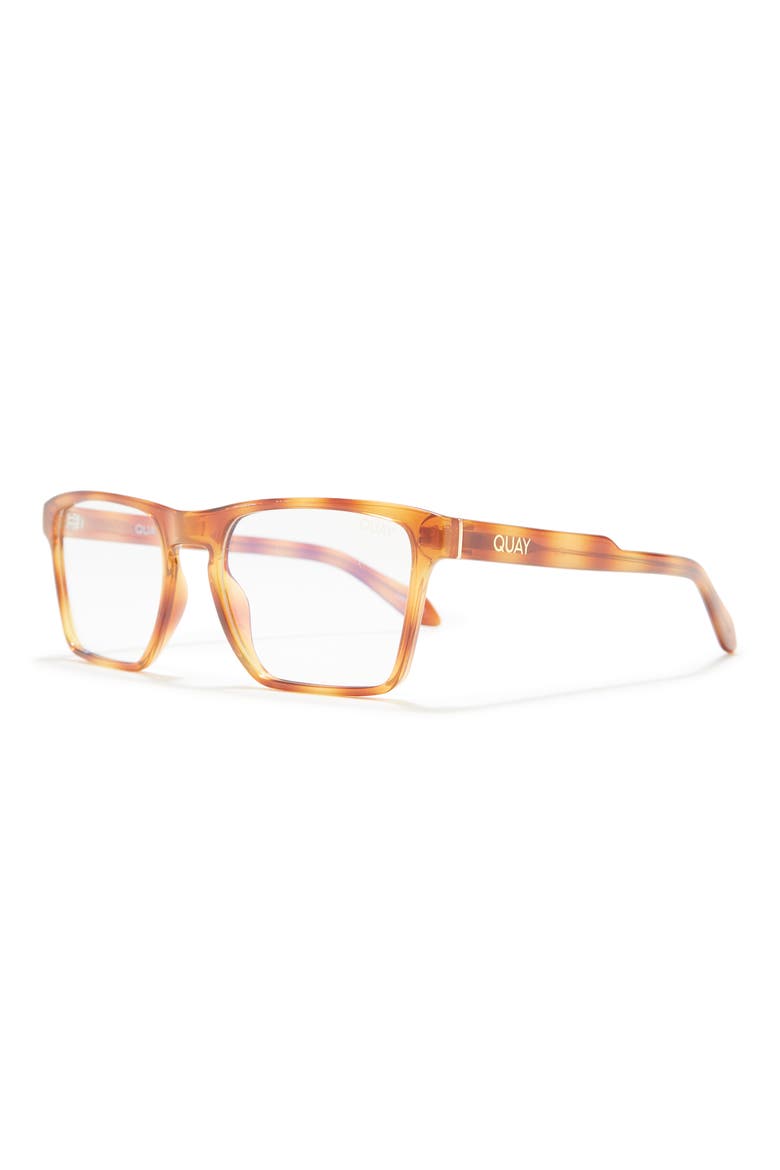 60mm Square Optical Frames, Alternate, color, HONEY TORTOISE/ CLEAR