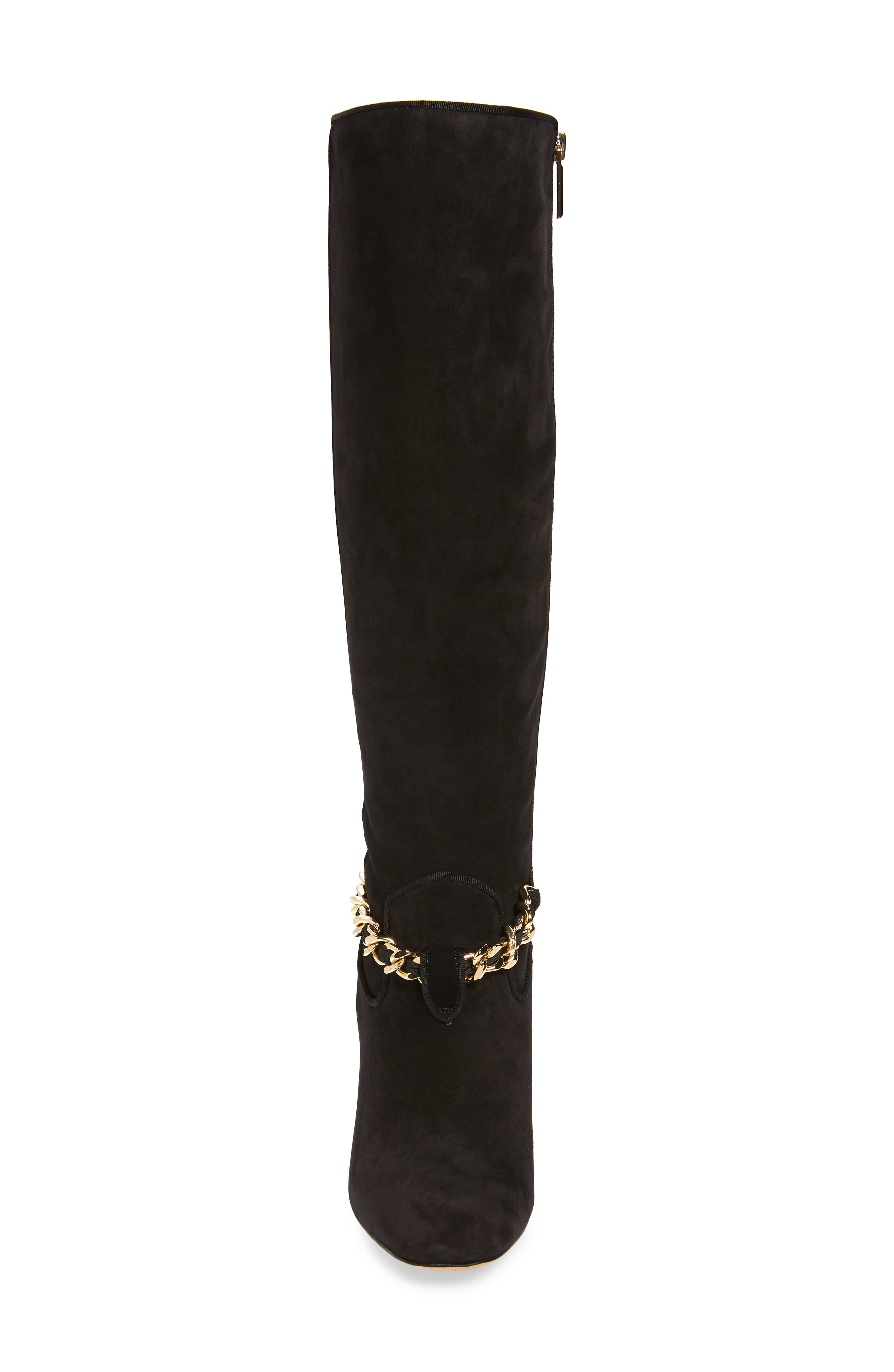 KARL LAGERFELD PARIS Maryam Knee High Boot, Alternate, color, 