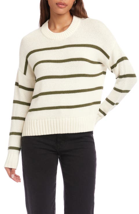 Luca Stripe Crewneck Sweater