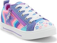SKECHERS Kids' Twinkle Sparks - Cosmic Burst Light-Up Sneaker