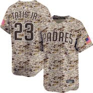 Nike Men's Nike Fernando Tatis Jr. Camo San Diego Padres Alternate 2 Limited Jersey
