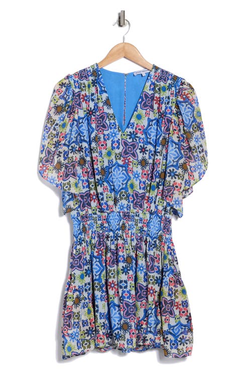 Saphie Flutter Sleeve Minidress