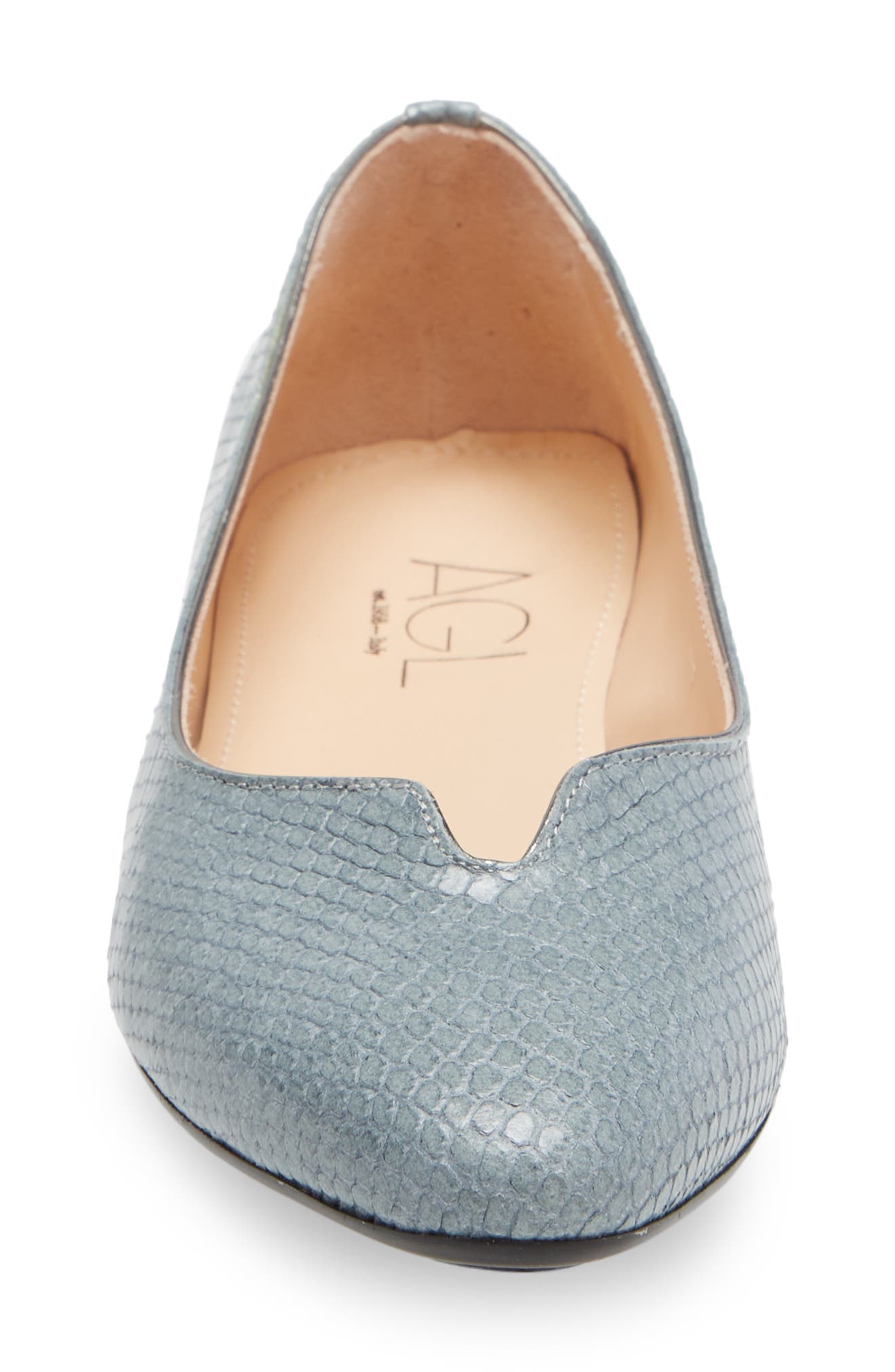 Mimosa Ballet Flat, Alternate, color, CARBON