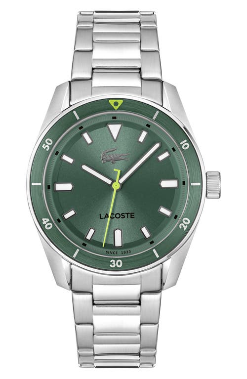 Shop Lacoste Boston Bracelet Watch, 39mm In Green
