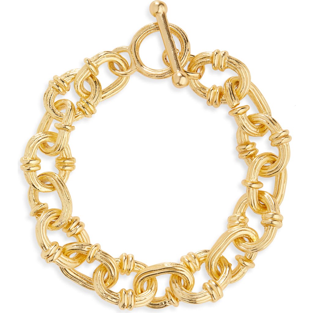 Karine Sultan Chunky Chain Bracelet In Gold