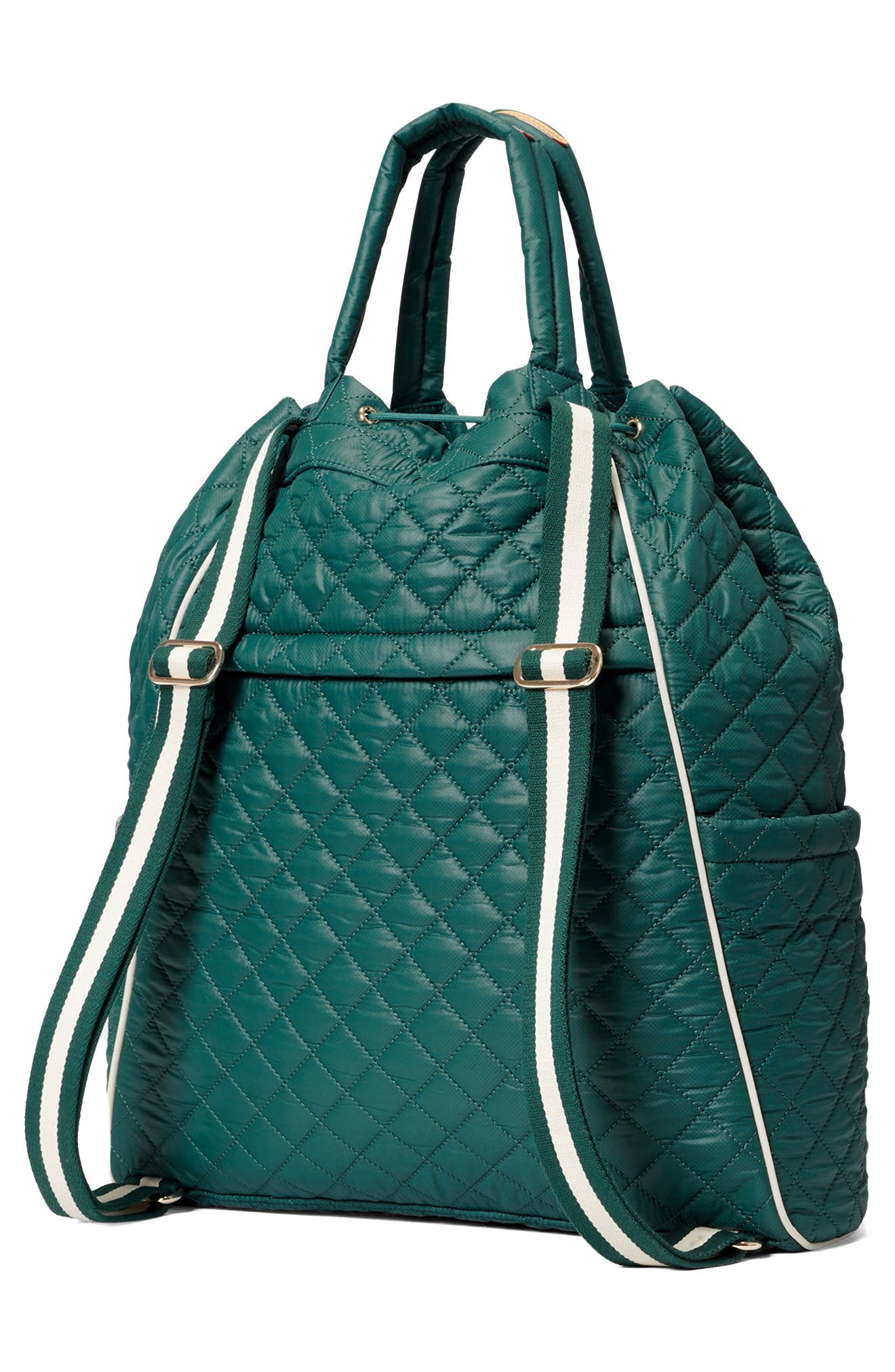 MZ Wallace Doubles Convertible Quilted Tennis Backpack, Alternate, color, 