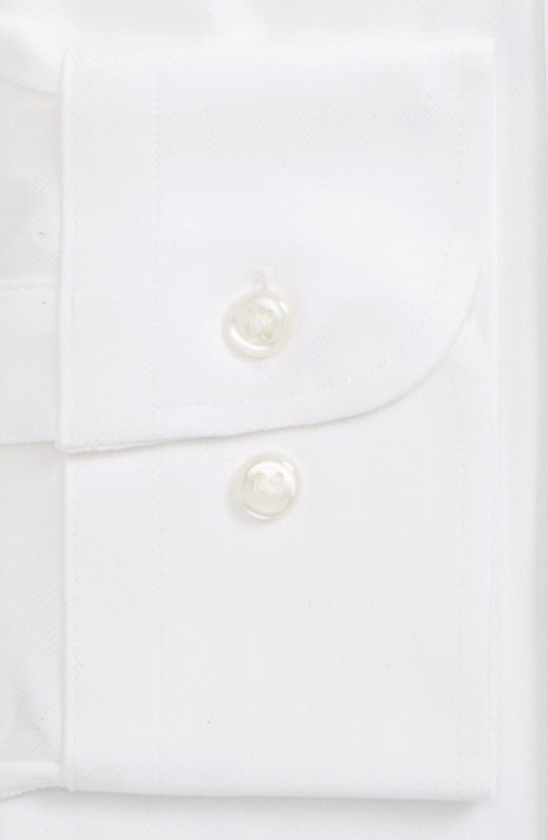 Nordstrom Tech-Smart Traditional Fit Stretch Herringbone Dress Shirt, Alternate, color, 