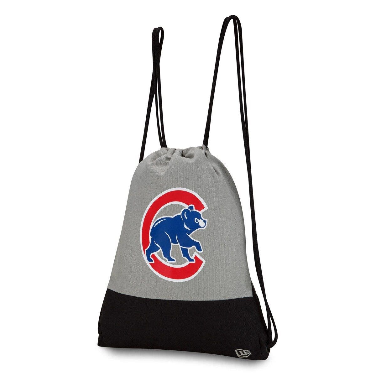 New Era Chicago Cubs Throwback Gym Sack, Main, color, 