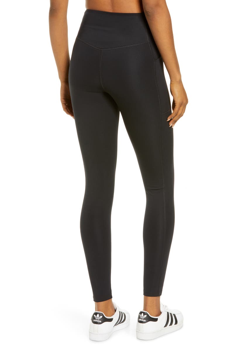 Girlfriend Collective High Waist Pocket Leggings, Alternate, color,