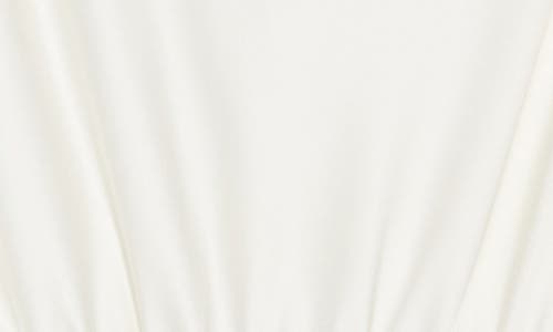 Shop Renee C Satin Off The Shoulder Dress