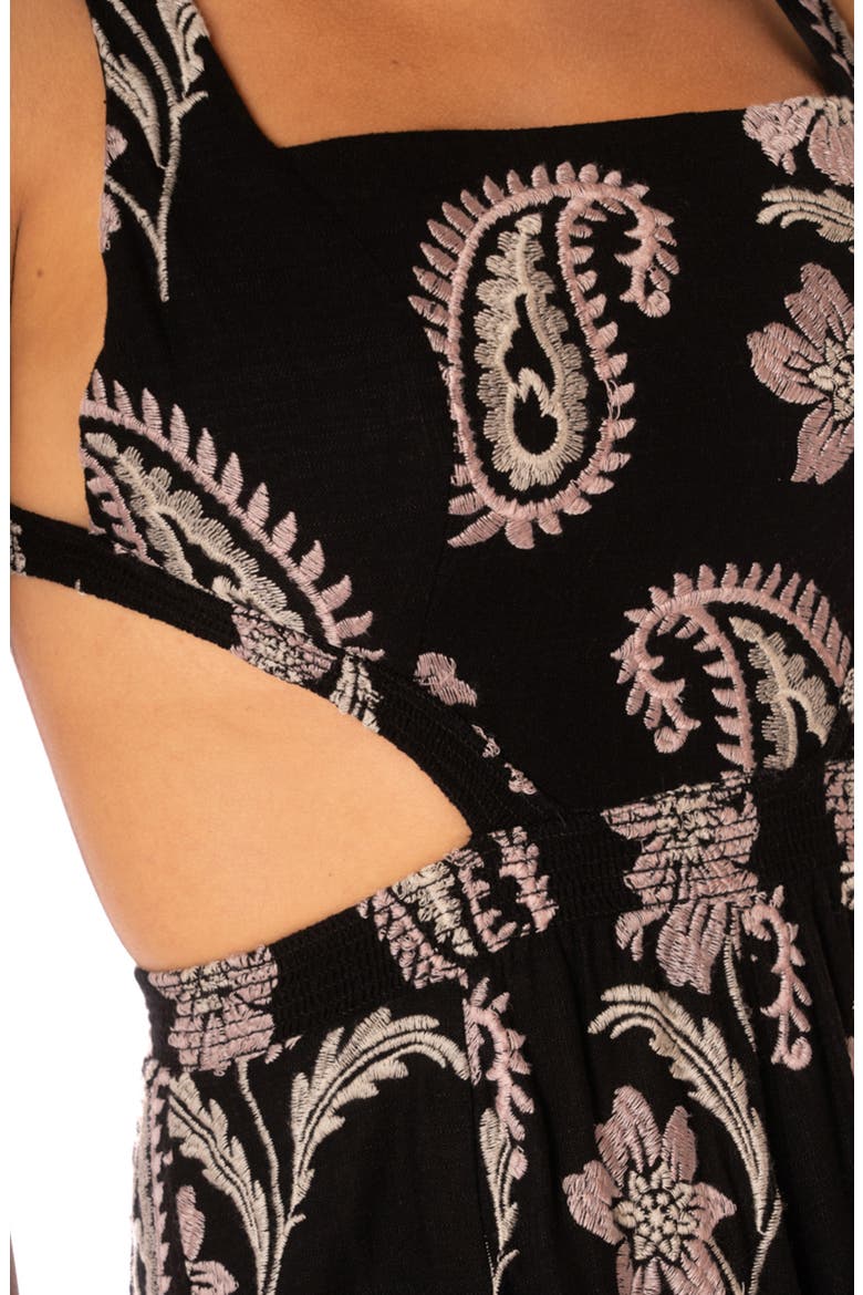 Canary Cover-Up Maxi Dress, Alternate, color, BLACK