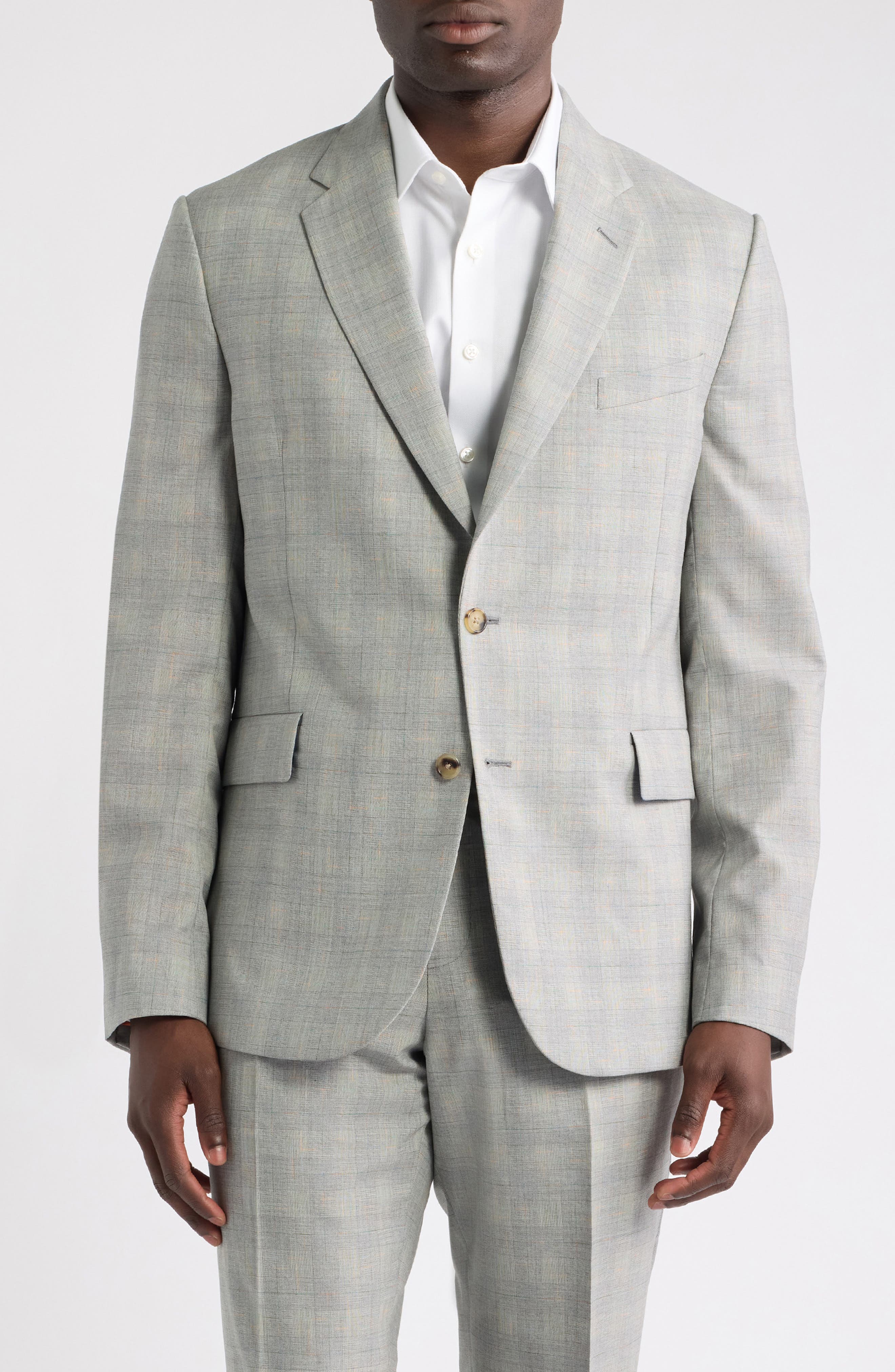 Paul Smith Tailored Fit Grey Wool Suit (Men) | Nordstrom