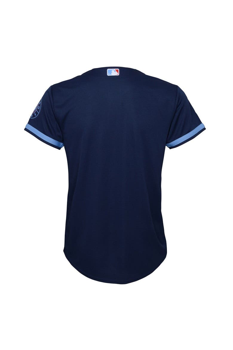 Youth Nike Navy Chicago Cubs City Connect Replica Jersey, Alternate, color, Navy