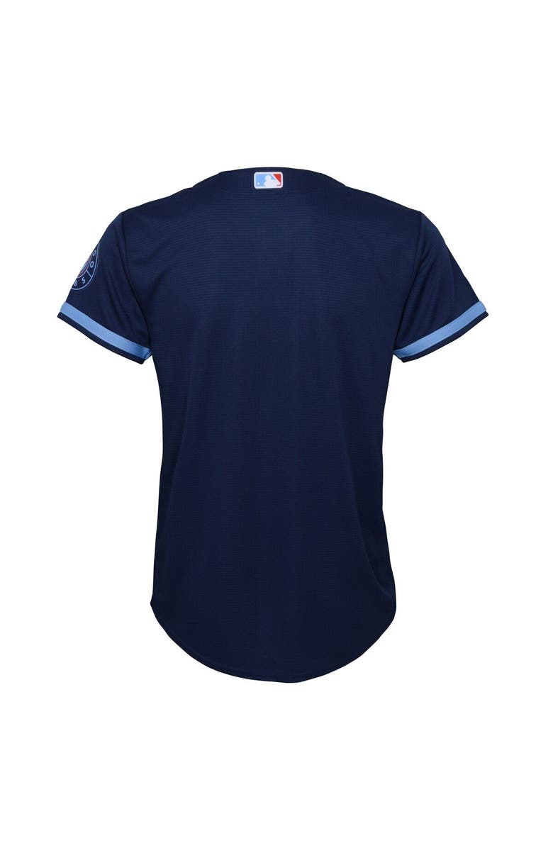 Nike Youth Nike Navy Chicago Cubs City Connect Replica Jersey, Alternate, color, 