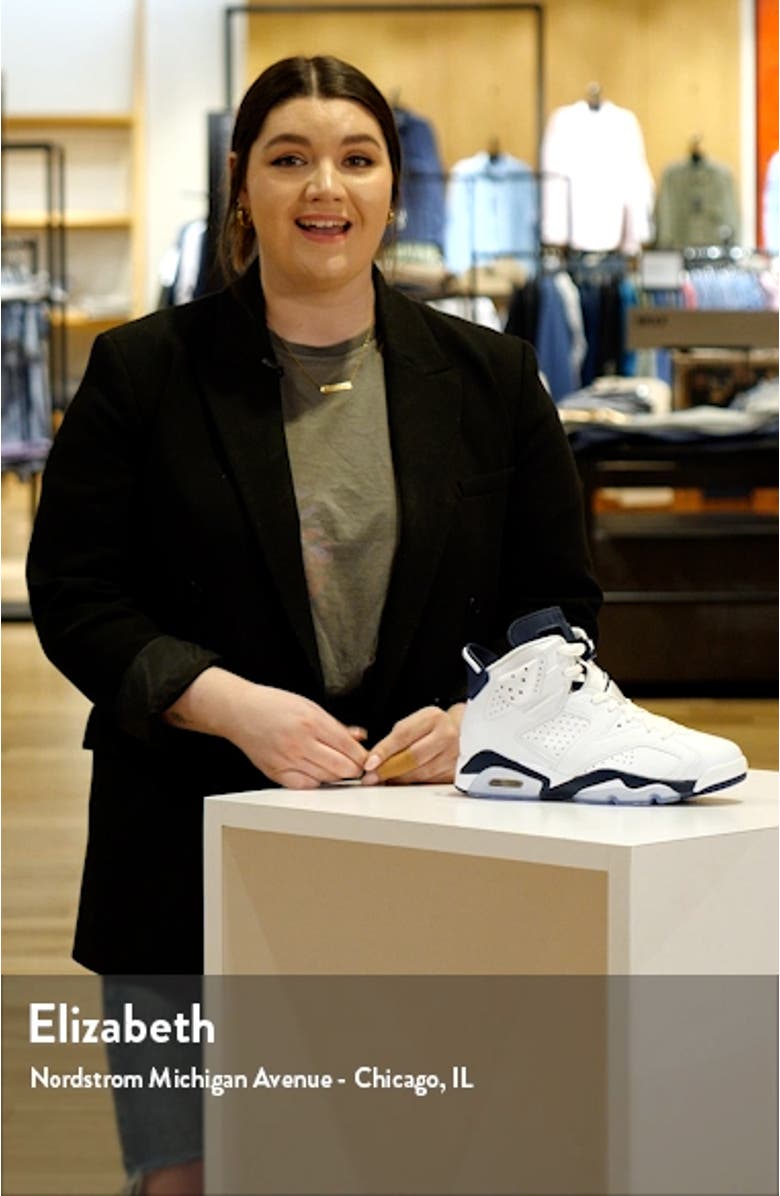 Air Jordan 6 Retro High Top Sneaker, sales video thumbnail