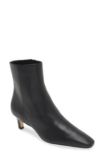 Nordstrom Arazio Kitten Heel Bootie In Black