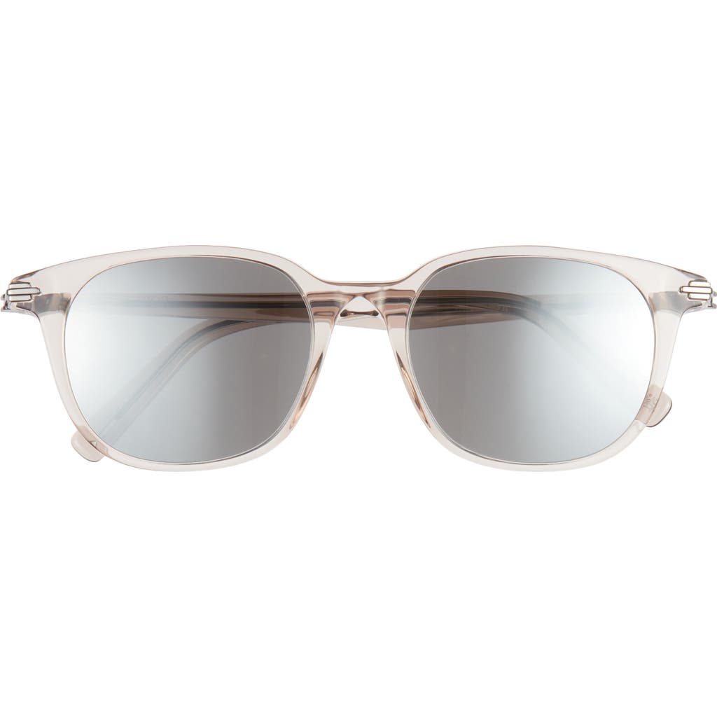 Dior Blacksuit S12i 52mm Oval Sunglasses In Transparent
