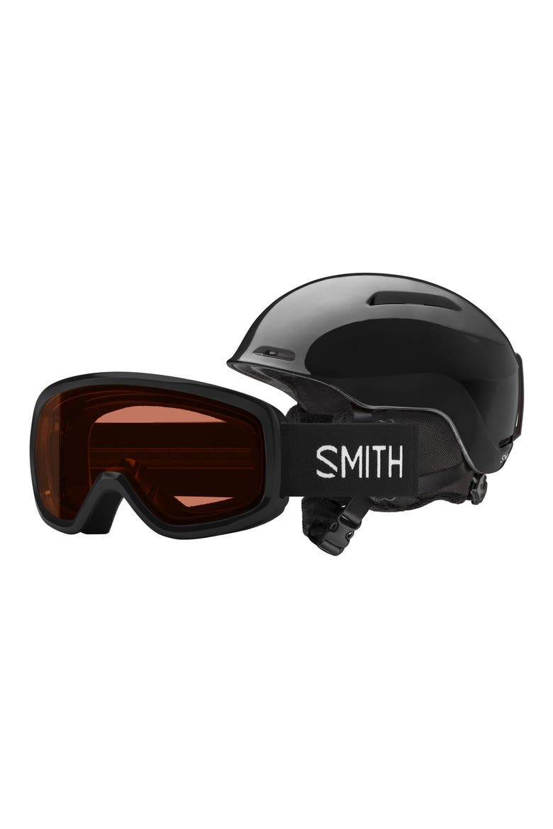 Kids' Glide Jr. Snow Helmet with MIPS & Snowday Snow Goggles Set, Main, color, BLACK