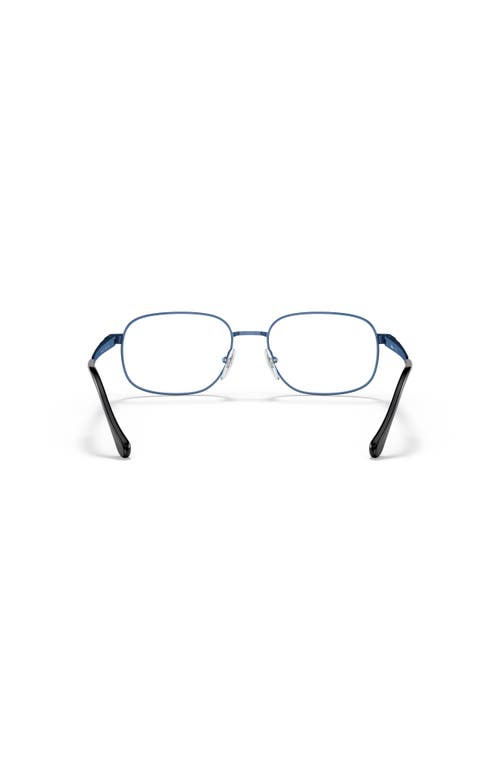 Sferoflex 57mm Rectangle Optical Glasses In Blue