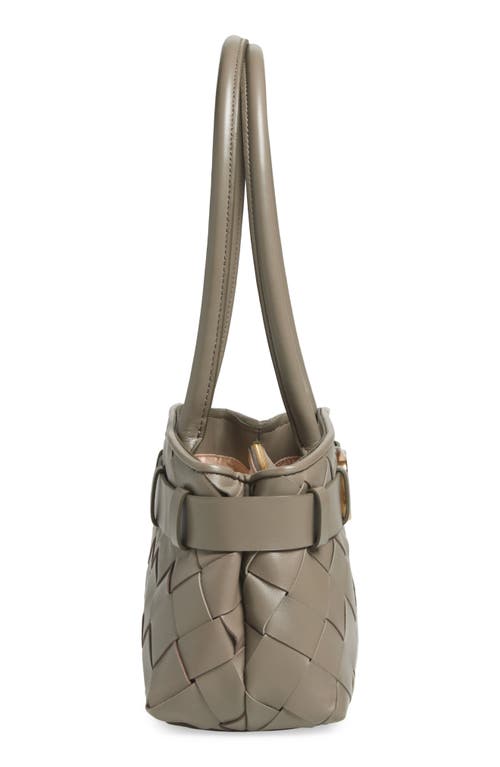 SAM EDELMAN SAM EDELMAN CLEO WOVEN LEATHER SATCHEL