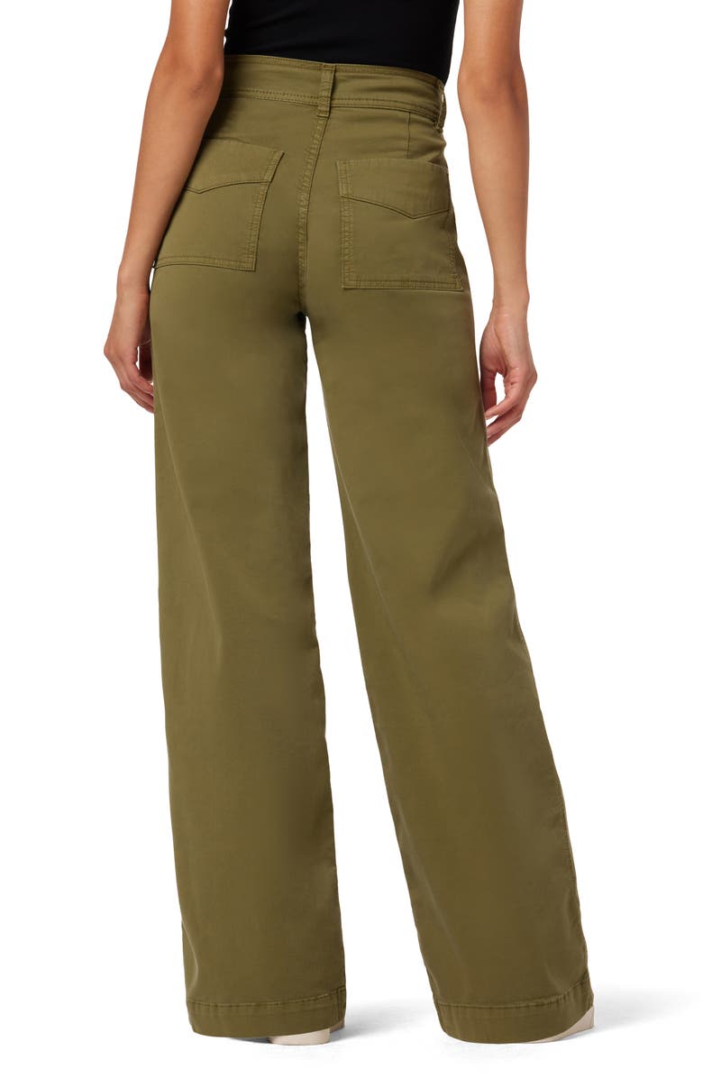 Joe's The Premium Wide Leg Cargo Jeans, Alternate, color, Burnt Olive